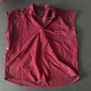 FIGS Women’s Burgundy Shirt